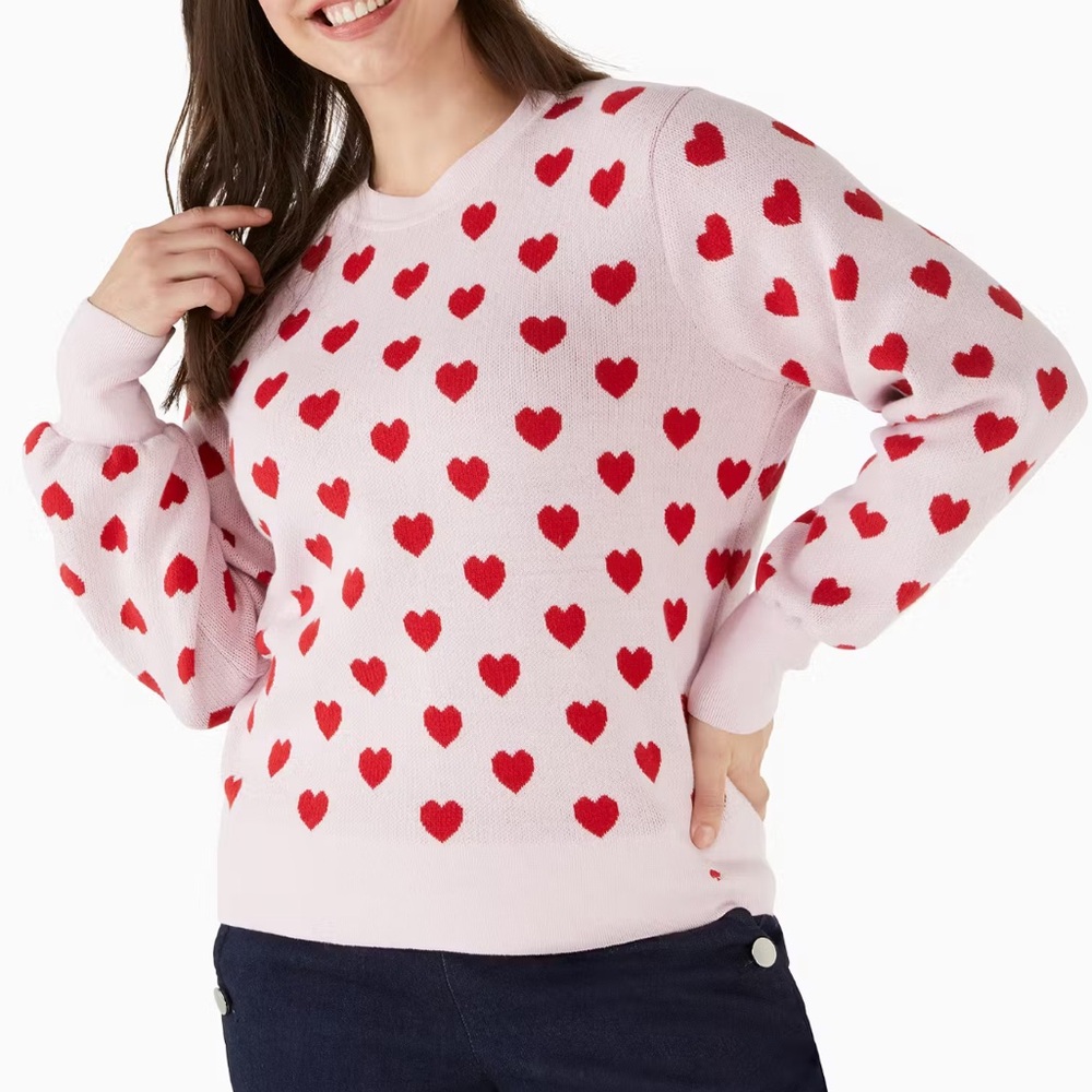 Kate Spade Heart Sweater